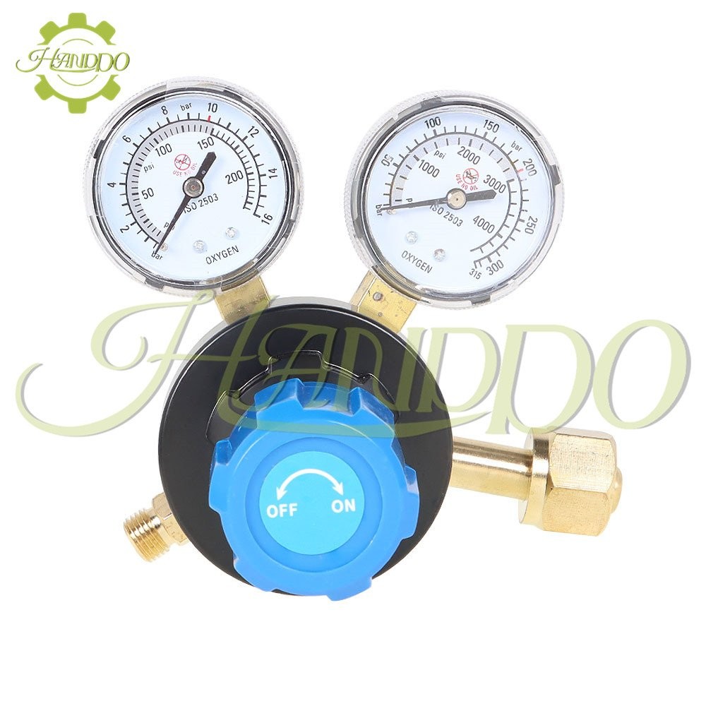 Acetylene (CGA-510) Regulators ＆ Oxygen (CGA-540),Dual Welding Gas Gauges
