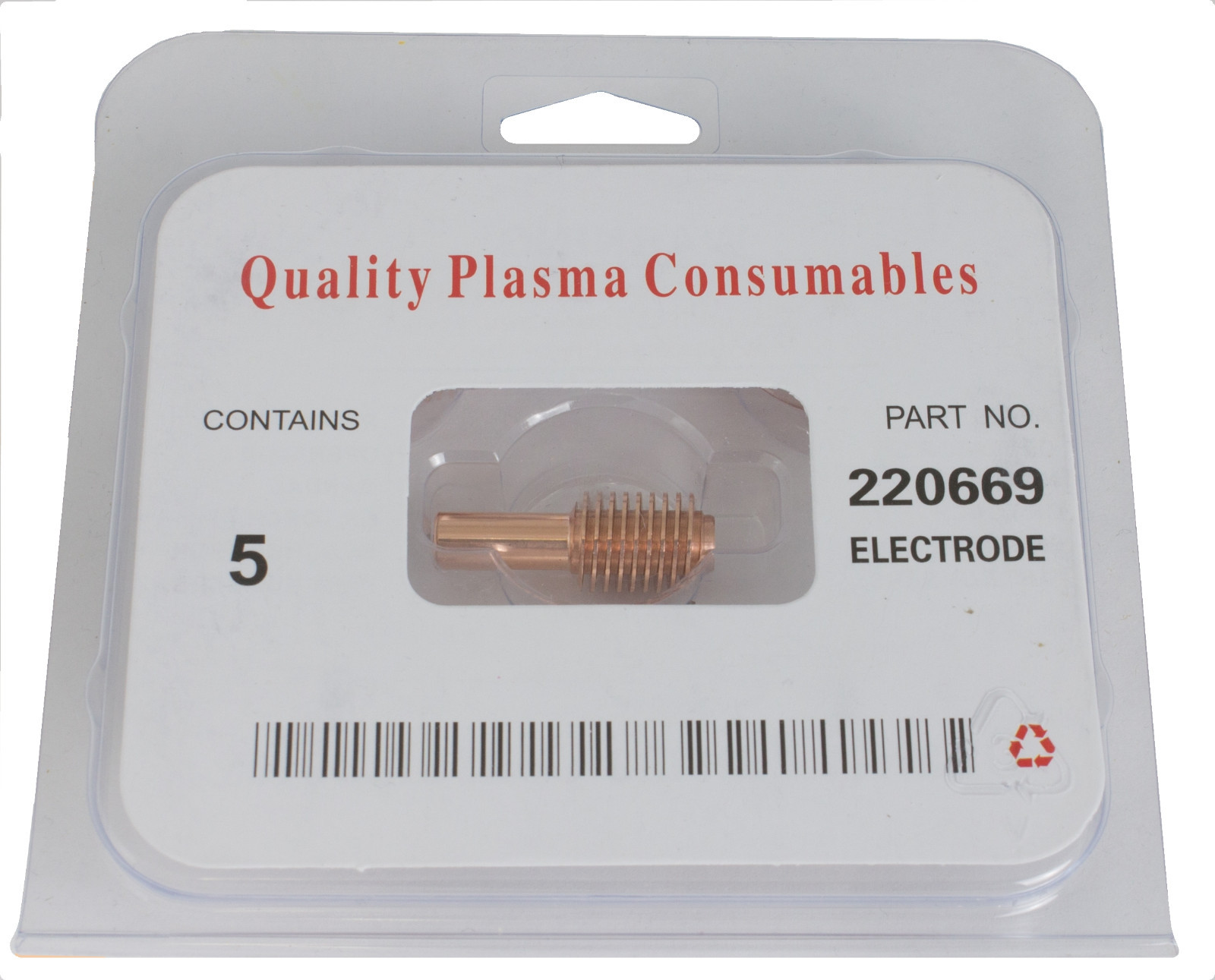 5 Pcs 220669 Fits Hypertherm® Powermax® 45 Aftermarket Electrode *Ships from USA