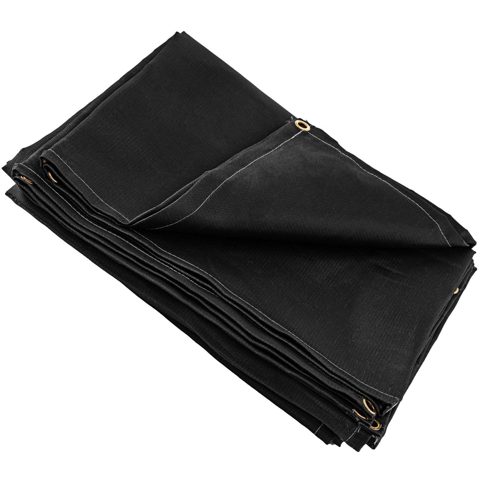 10 x10 Ft Welding Blanket Black Fiberglass Blanket With Carrying Bag Welding Mat