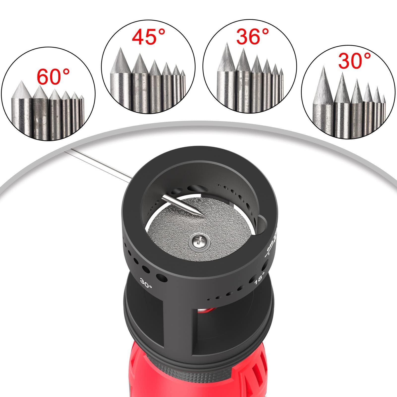 3mirrors ALUMINUM Tungsten Electrode Sharpener Grinder TIG Welding Upgrade Va…