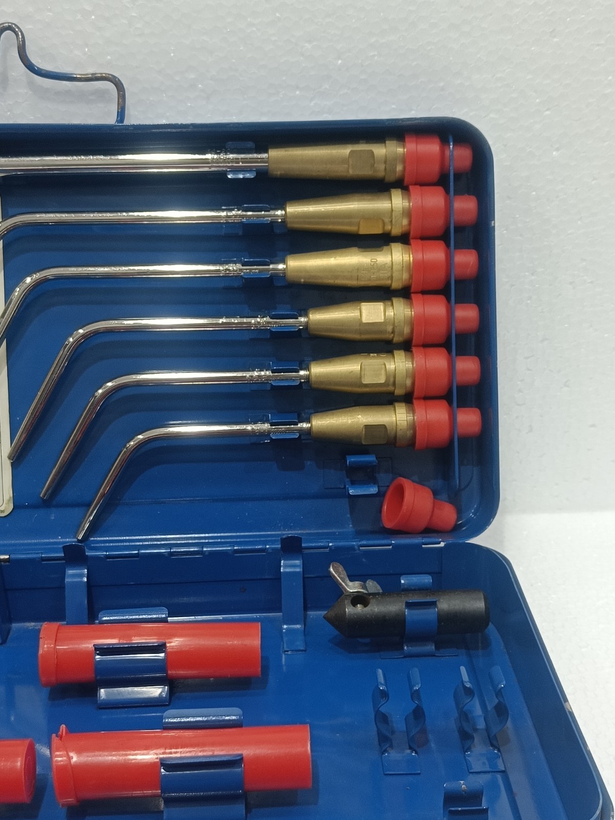 UNITOR X21 OXY ACETYLENE WELDING CUTTING TORCH KIT TIPS & ACCESSORIES INCOMPLETE