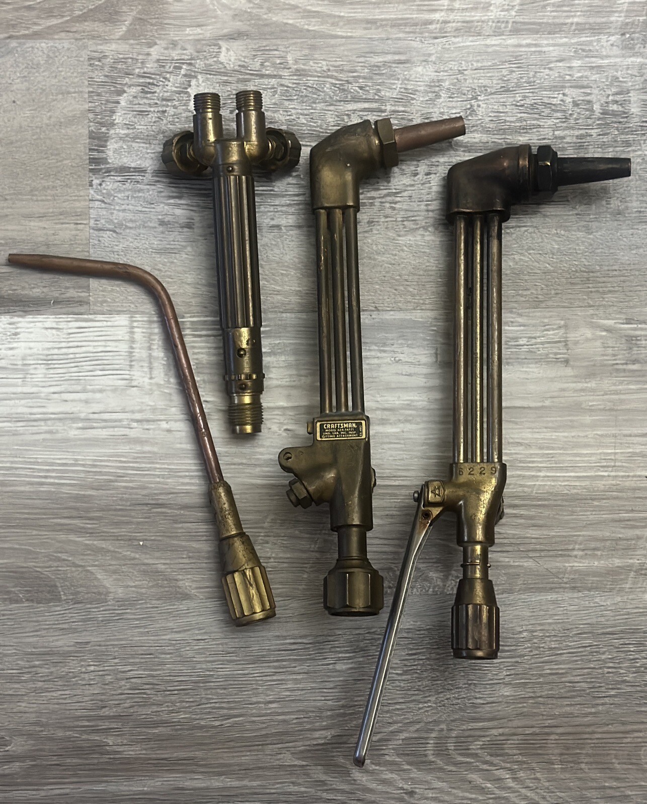 Medium Welding Cutting Torch Set Oxygen/Acetylene Craftsman Air Product