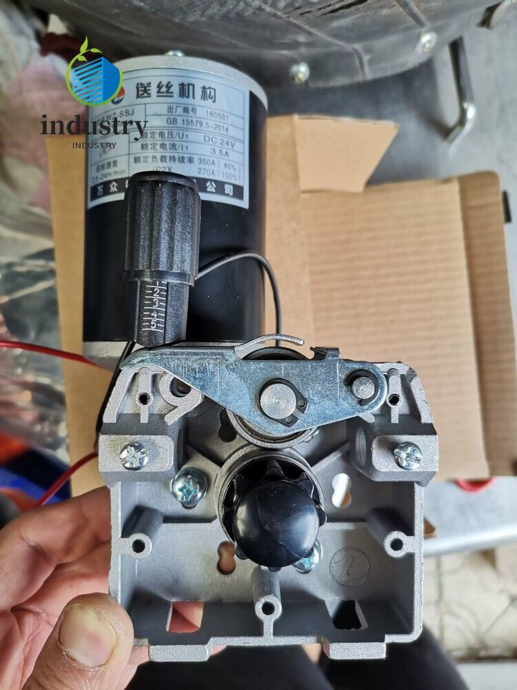 DC 24V Welding Wire Feeding MIG Vertical Dual-drive Motor Assembly Wire Feeder