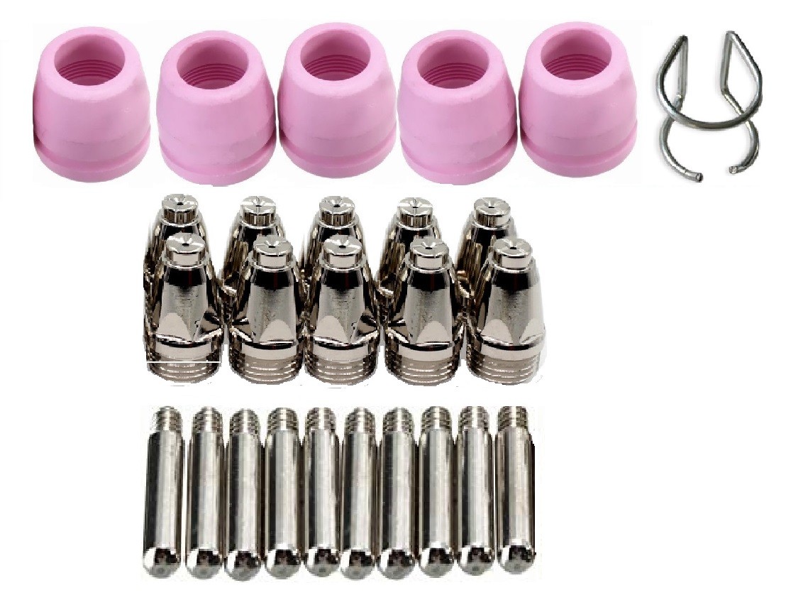 PLASMA CUTTER SIMADRE® 25 PILOT ARC TIPS & 1 SPACER 50DP 520DP 60RP 60SP ETC