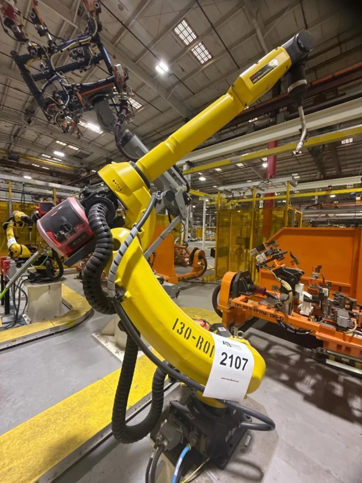 FANUC ARCMate 120iD/12L & R30iB CONTROLLER WITH COMPLETE FRONIUS WELDING SYSTEM