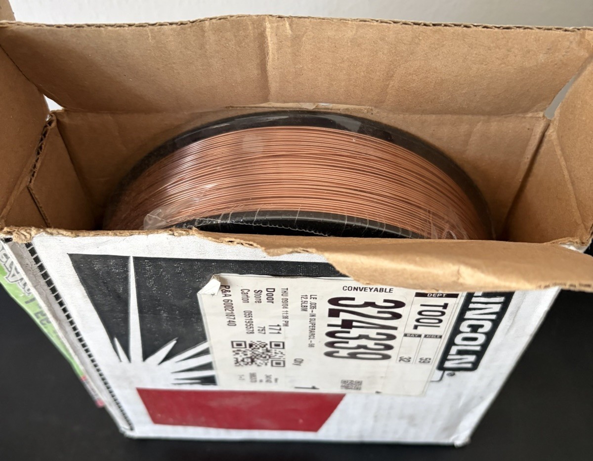 Lincoln Electric .035 in. SuperArc ED028676 MIG Welding Wire 12.5 lb. Spool
