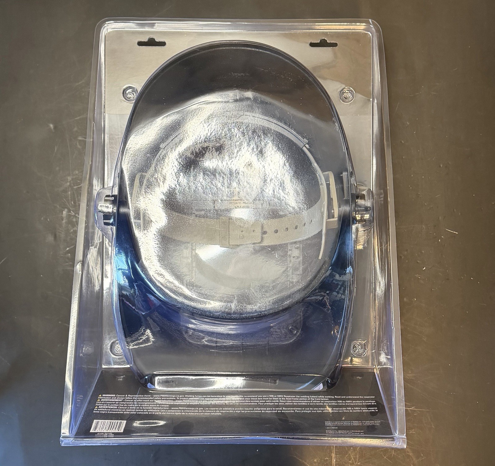 Ridgid Fixed Front Welding Helmet #10 Shade 5-1/4” X 4-1/2” New Sealed