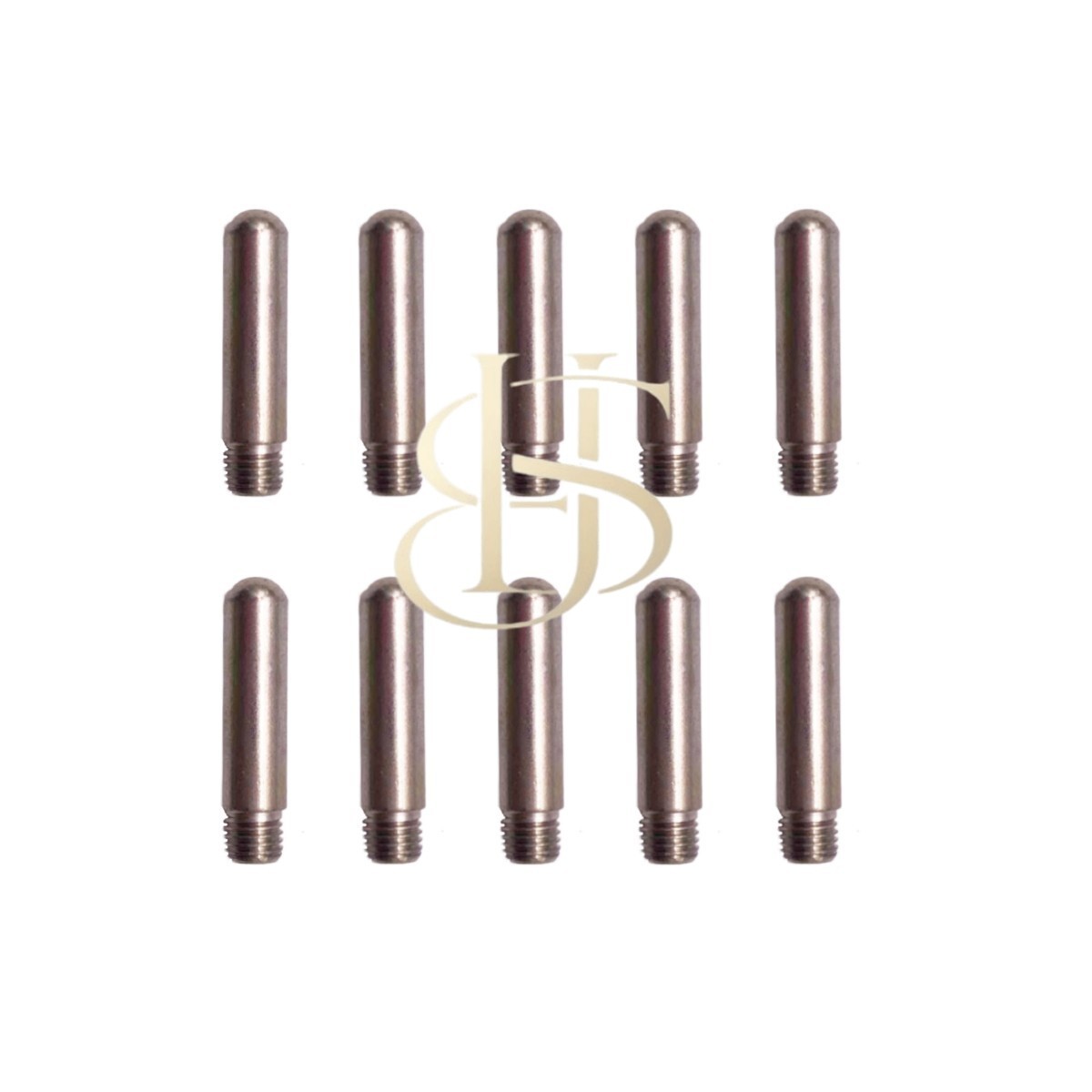 10 pcs Electrodes Replacement fit Lotos Brown Color LTP5000D Plasma Cutter