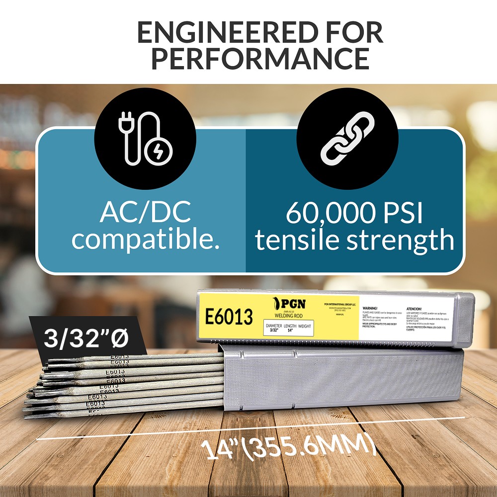E6013 Welding Rod 3/32″ 10LB – Carbon Steel Welding – 770469, H117119-RDP, 30301