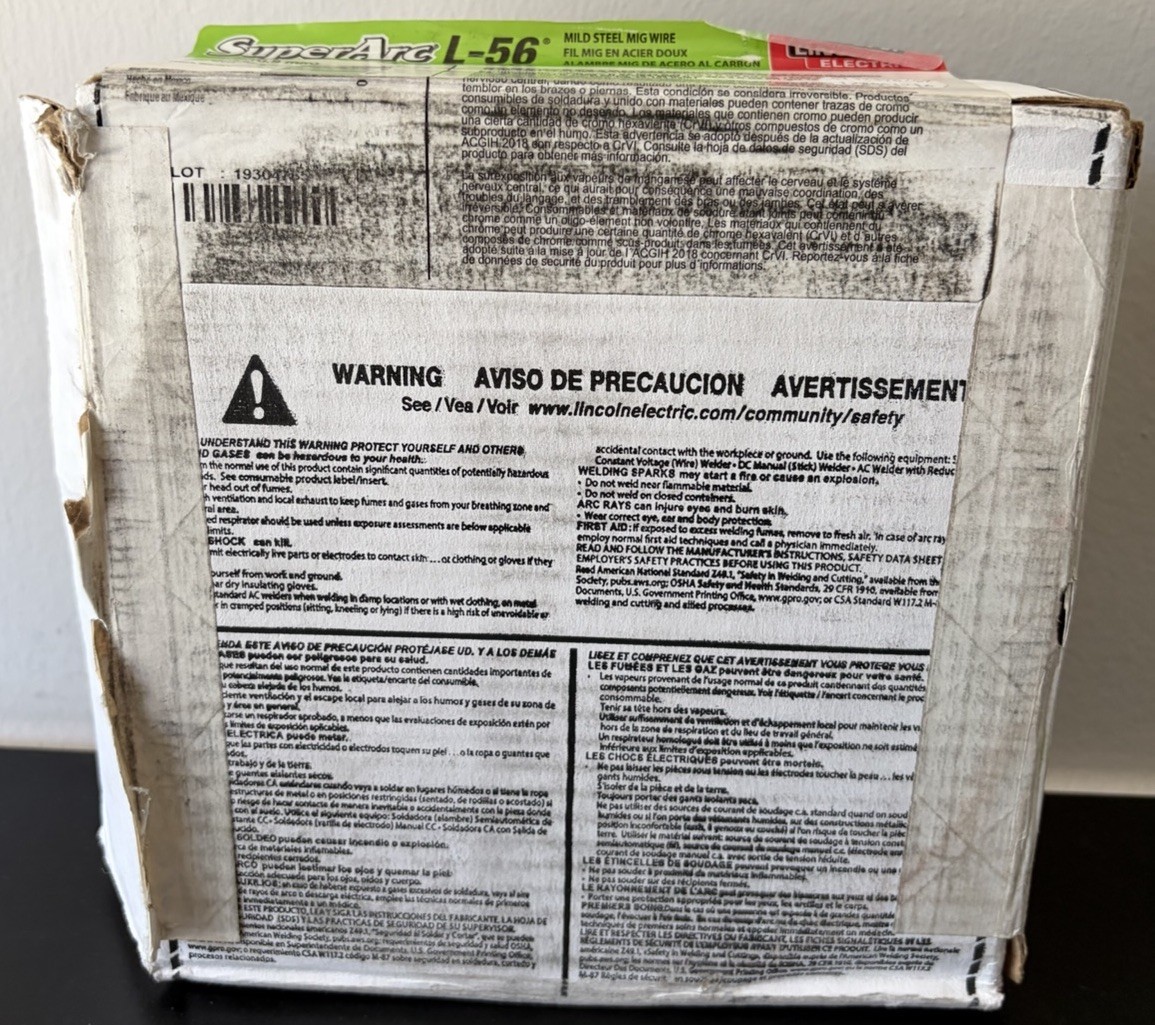 Lincoln Electric .035 in. SuperArc ED028676 MIG Welding Wire 12.5 lb. Spool