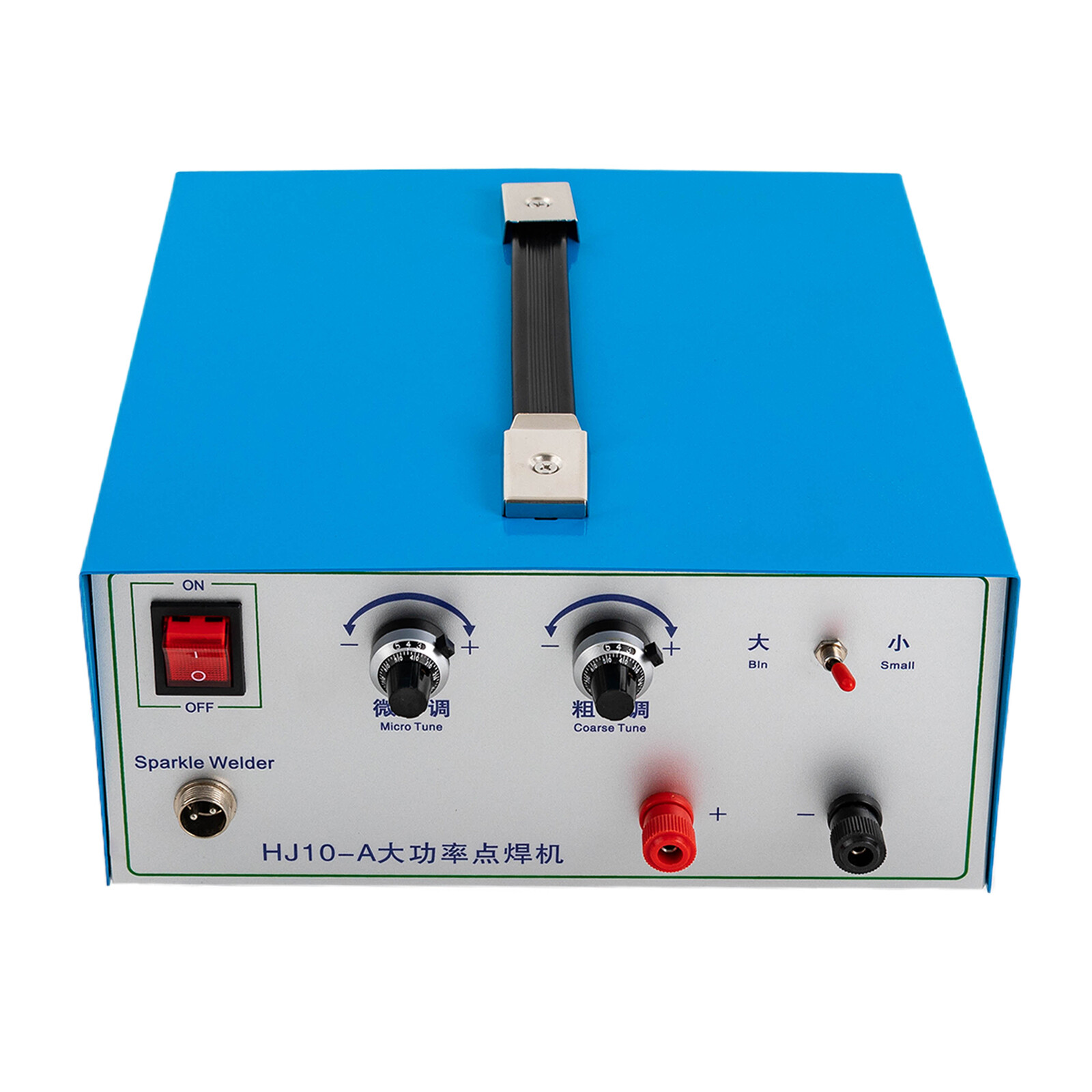 HJ10-A Jewelry Spot Welder 110V 500W Adjustable Pulse for Gold Silver
