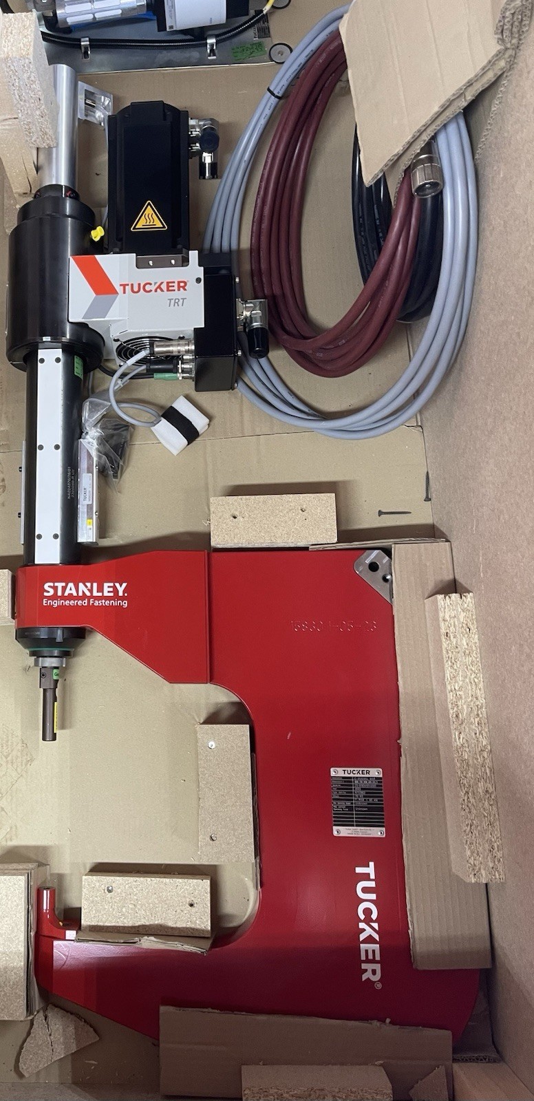 Stanley Tucker SPR System TRC, TSC, TRT, C-Frame, Bedienterminal and Airbox