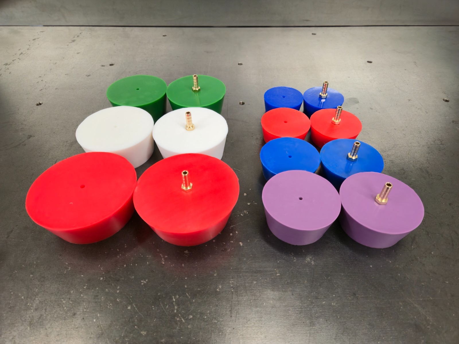 Silicone Purge Plug Kit 1-7/8 to 4 inch for Tig Welding Sanitary Stainless