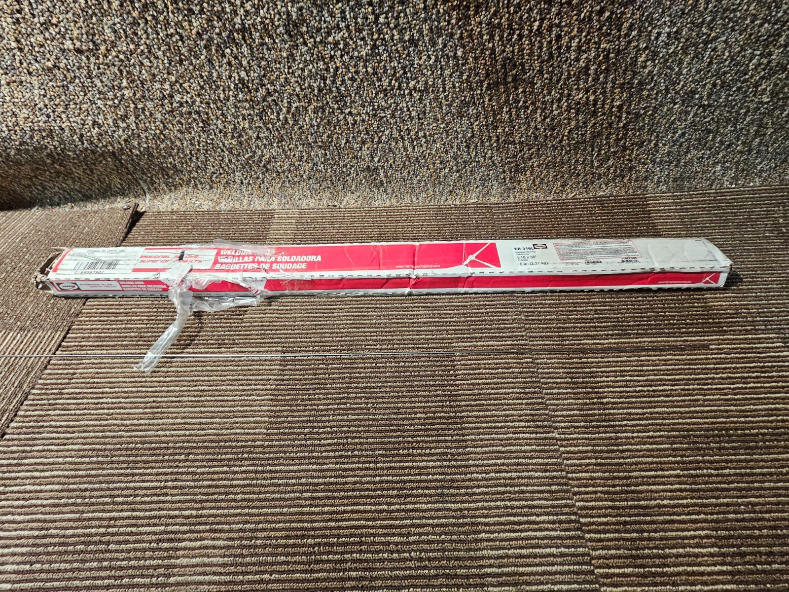 Harris 316L 316LT305 Stainless TIG GTAW Welding Rod 1/16 X 36 5LB