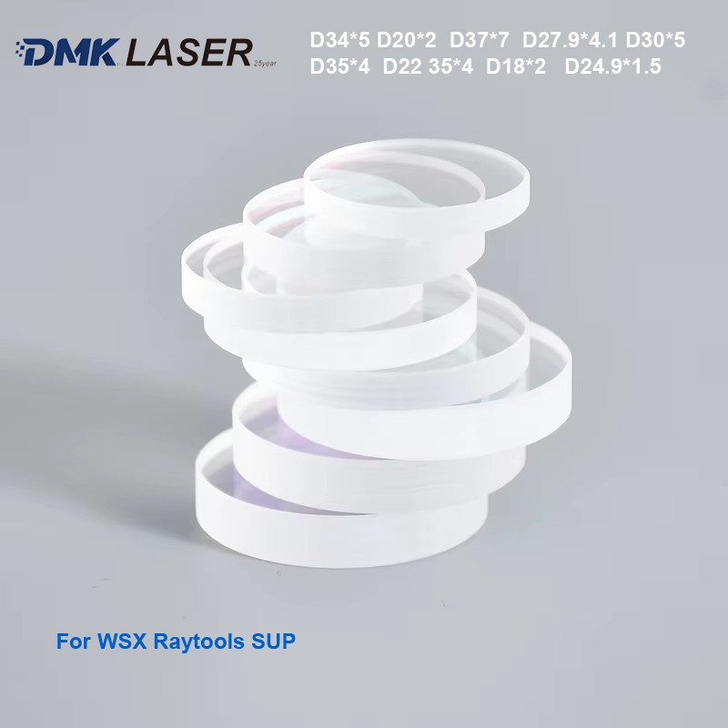 10PCS Laser Lens 37×7 27.9×4.1 Protective Windows for Raytools Precitec WSX New