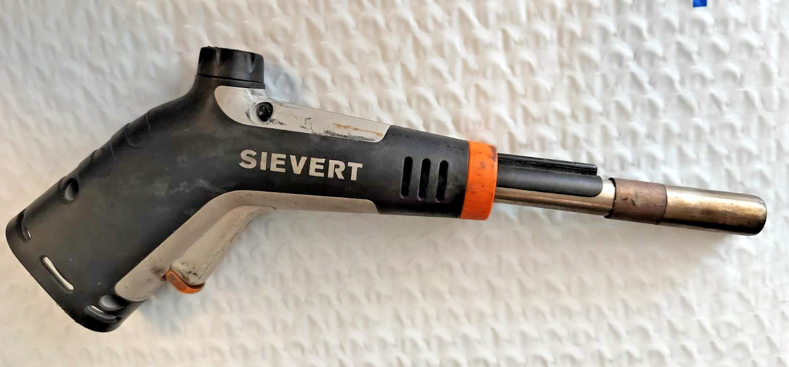Sievert Burner Torch w/ 8707 M/P Powerjet Large Cyclone *TESTED | READ DESC*