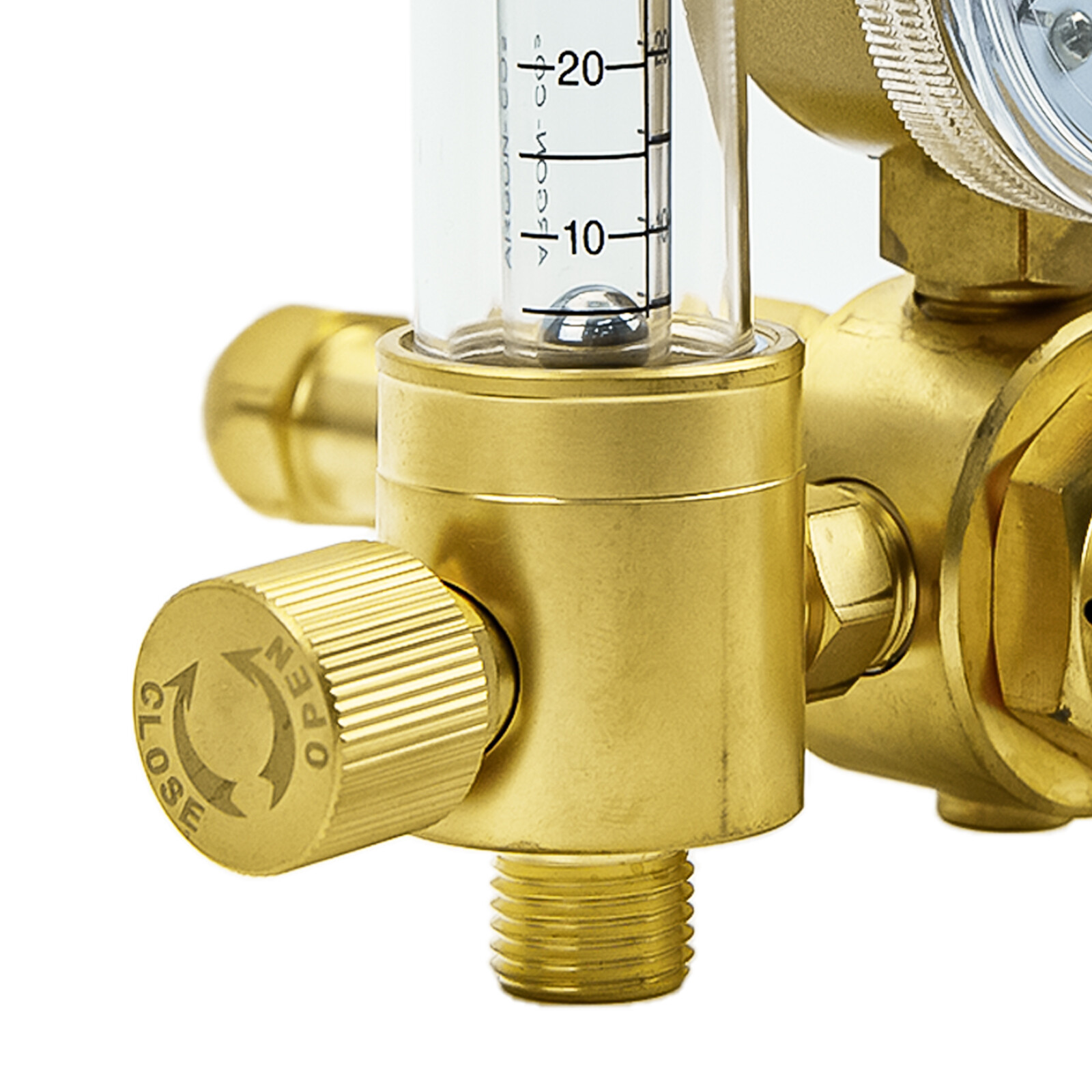 CGA580 Argon CO2 Regulator Gauge Flow Meter for Mig Tig Lincoln Welding Miller
