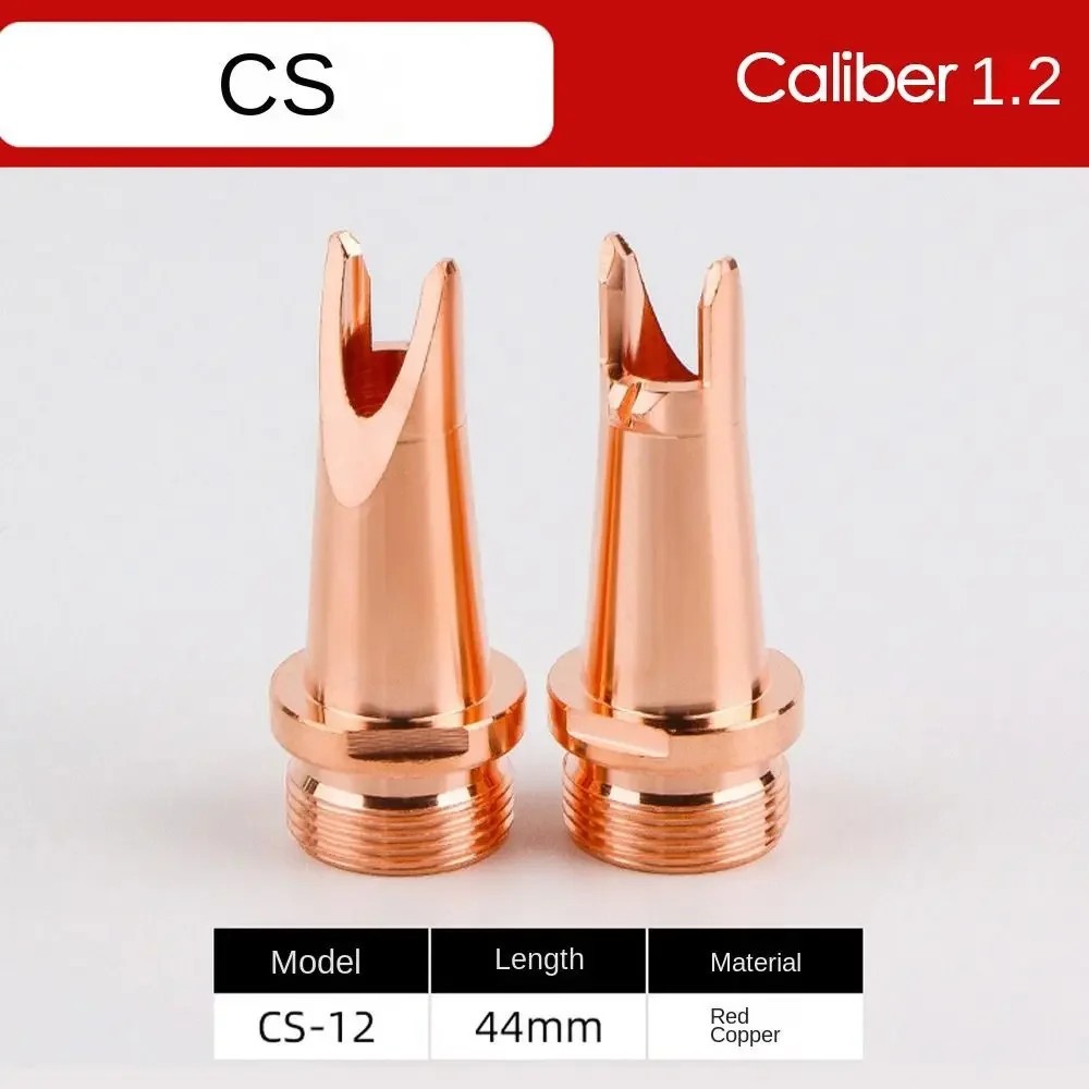 M16 Laser Welding Nozzle Feed Wire Copper Nozzles For Relfar Au3tech HW980