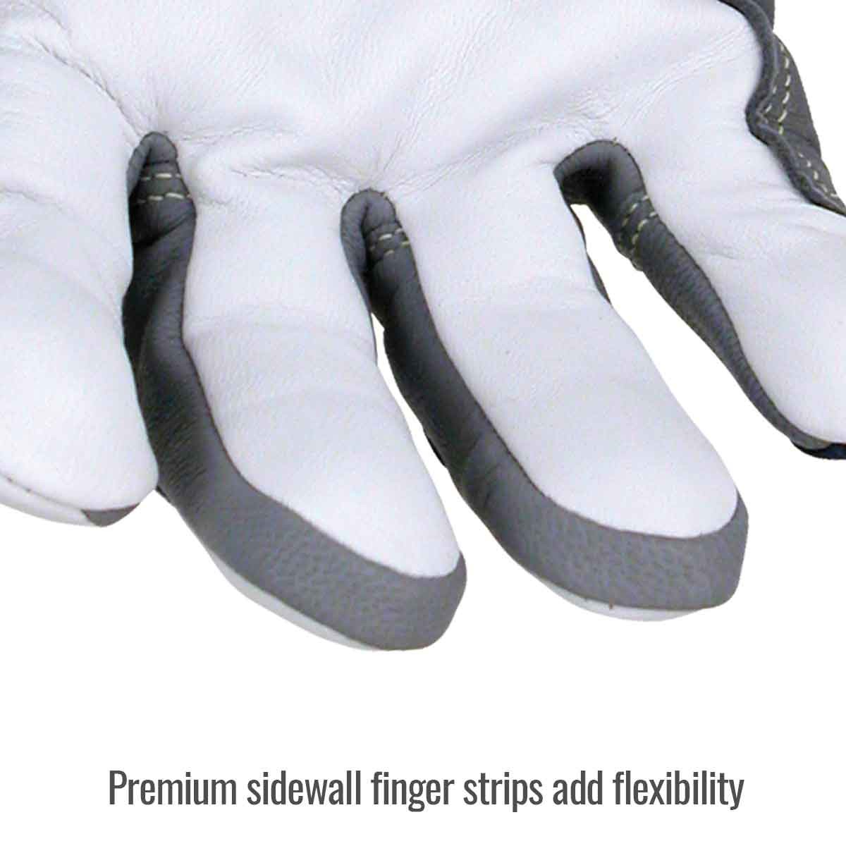 Black Stallion TIGster T50 Premium Goatskin FR Cotton TIG Welding Glove Large