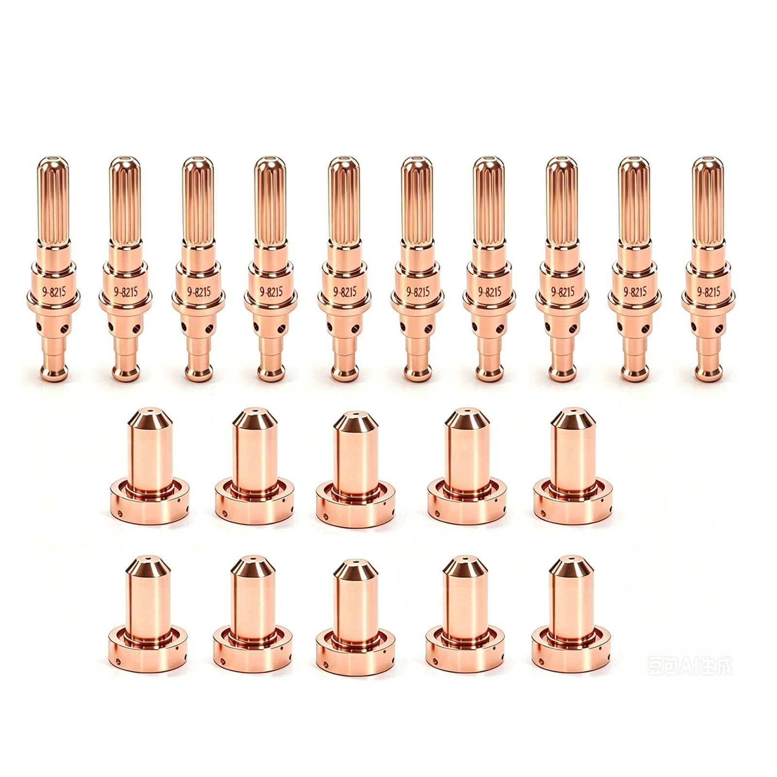 20PK 9-8209 + 9-8215 Plasma tips 50A for ESAB Thermal Dynamics SL60/SL100 Torch
