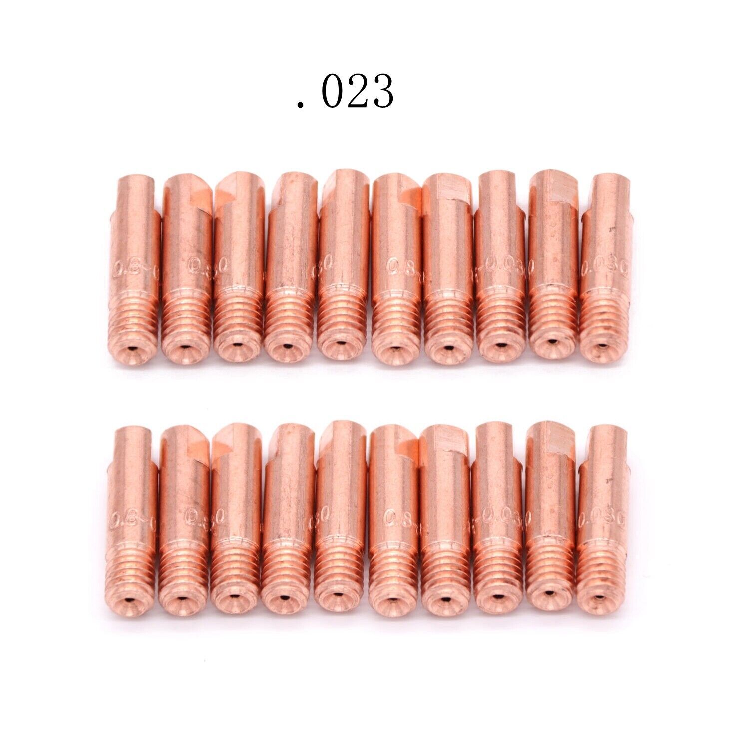 20PK MIG Gun Contact Tips Fit Lincoln Weld Pak HD Wire-Feed Welder 10949