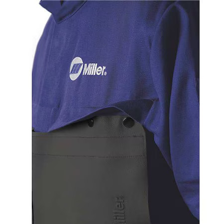 Miller Electric 231125 Welding Cape Sleeve, Leather, 19 In Length, Leather