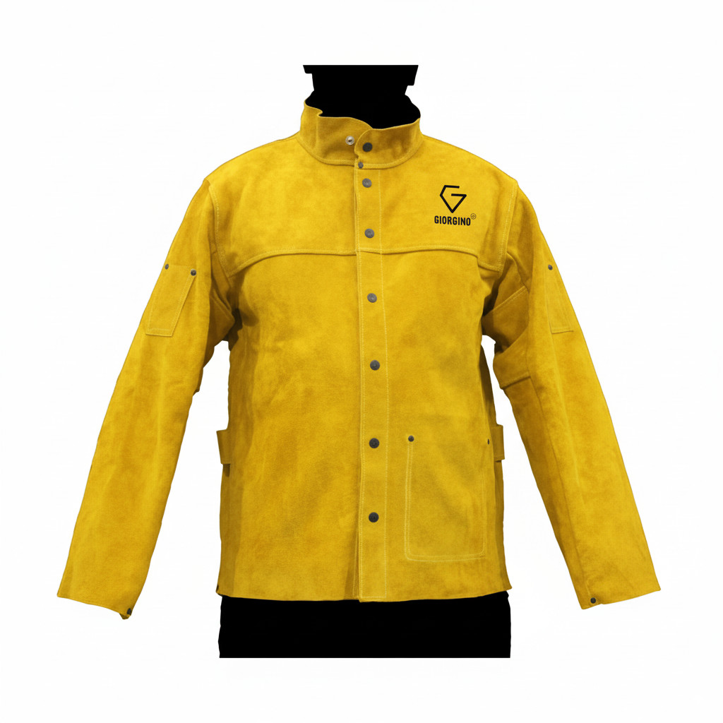 Premium Welding Jacket High Quality Cow Split Welding Jacket Small Medium Sizes