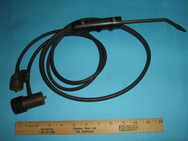 VINTAGE BERNZOMATIC 2-GAS MINI TORCH, BRAZING, KIT HOSE NOZZLE, PROPANE-OXYGEN