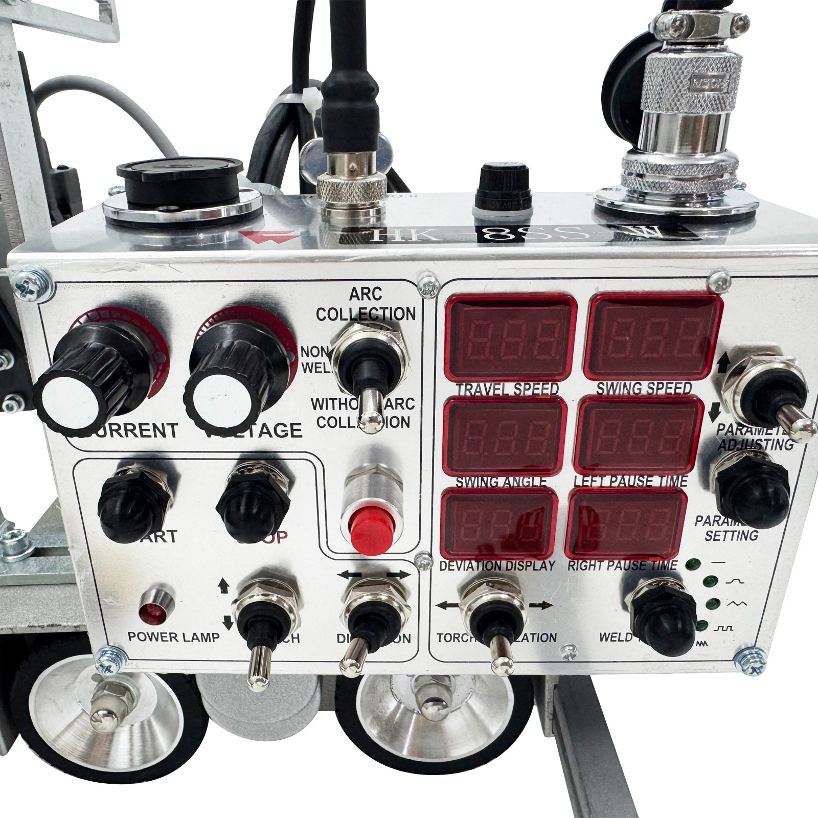 110V HK-8SS-W Swing Type Magnetic Fillet Welding Auto Trolley Welding Carriage
