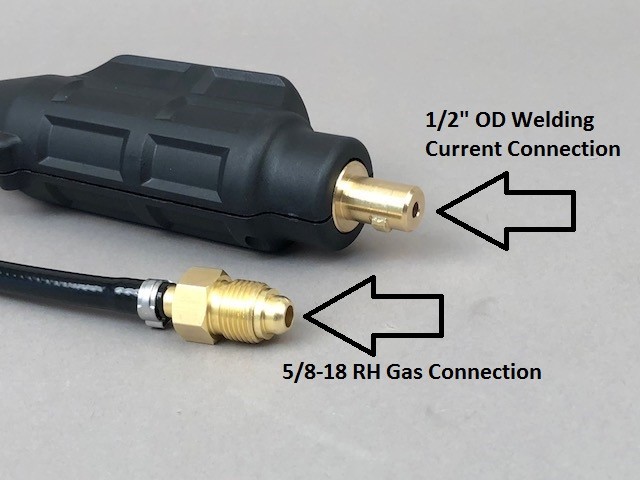 12′ CK17 FLEX Tig Welding Torch Weldcraft Compatible Thermal Arc 201TS USA