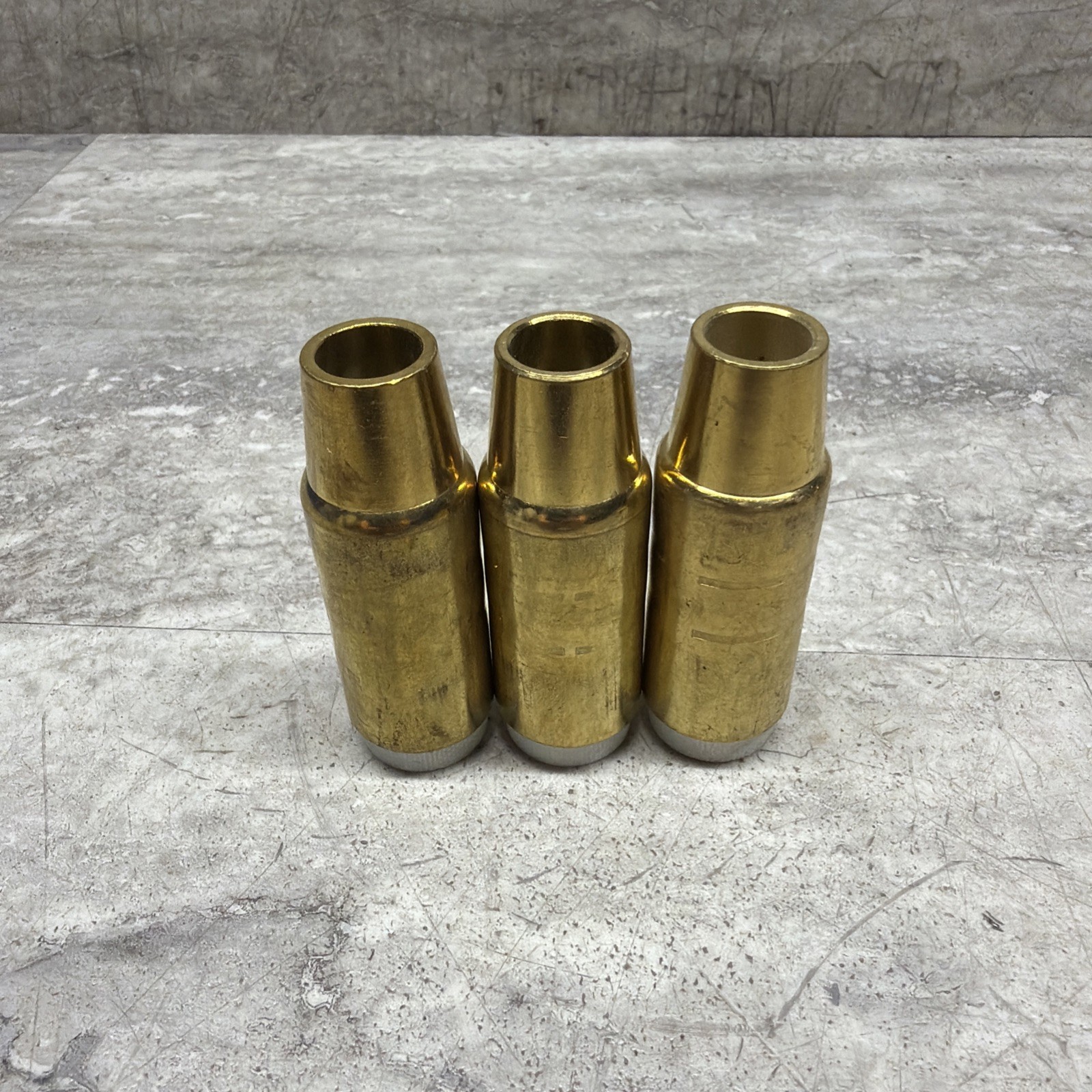 Lot Of 3 Bernard 4492 Brass Nozzle, New