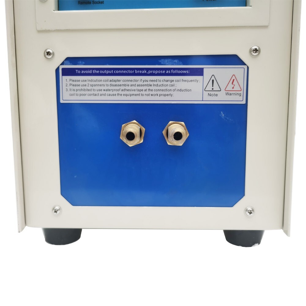 220V 15KW High Frequency Induction Heater Furnace 30-100KHZ Induction Heating Ma