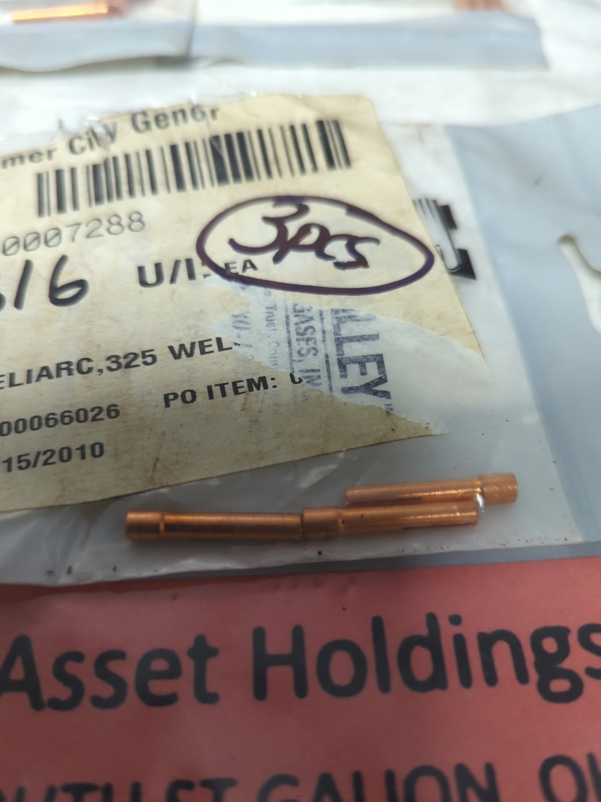 VALLEY NATIONAL,13N23VNG,COLLET BODY 3/32 INCH (2.4MM) LOT OF 13 NOS