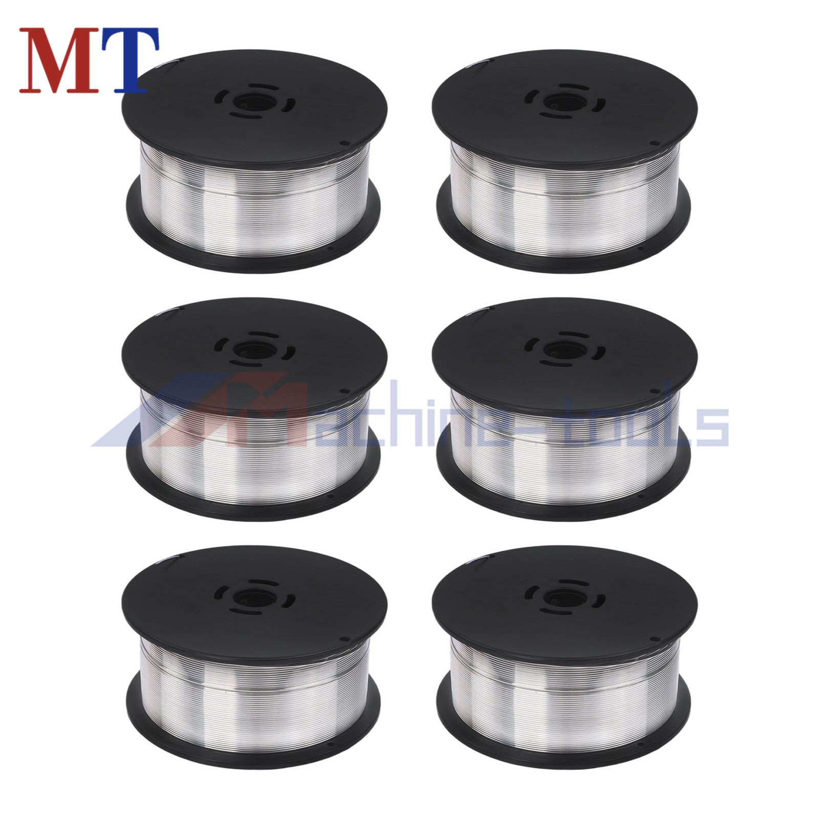 6 Rolls of Aluminum MIG Welding Wire ER4043 1-Lb Spool 0.035 Inch (0.9mm)