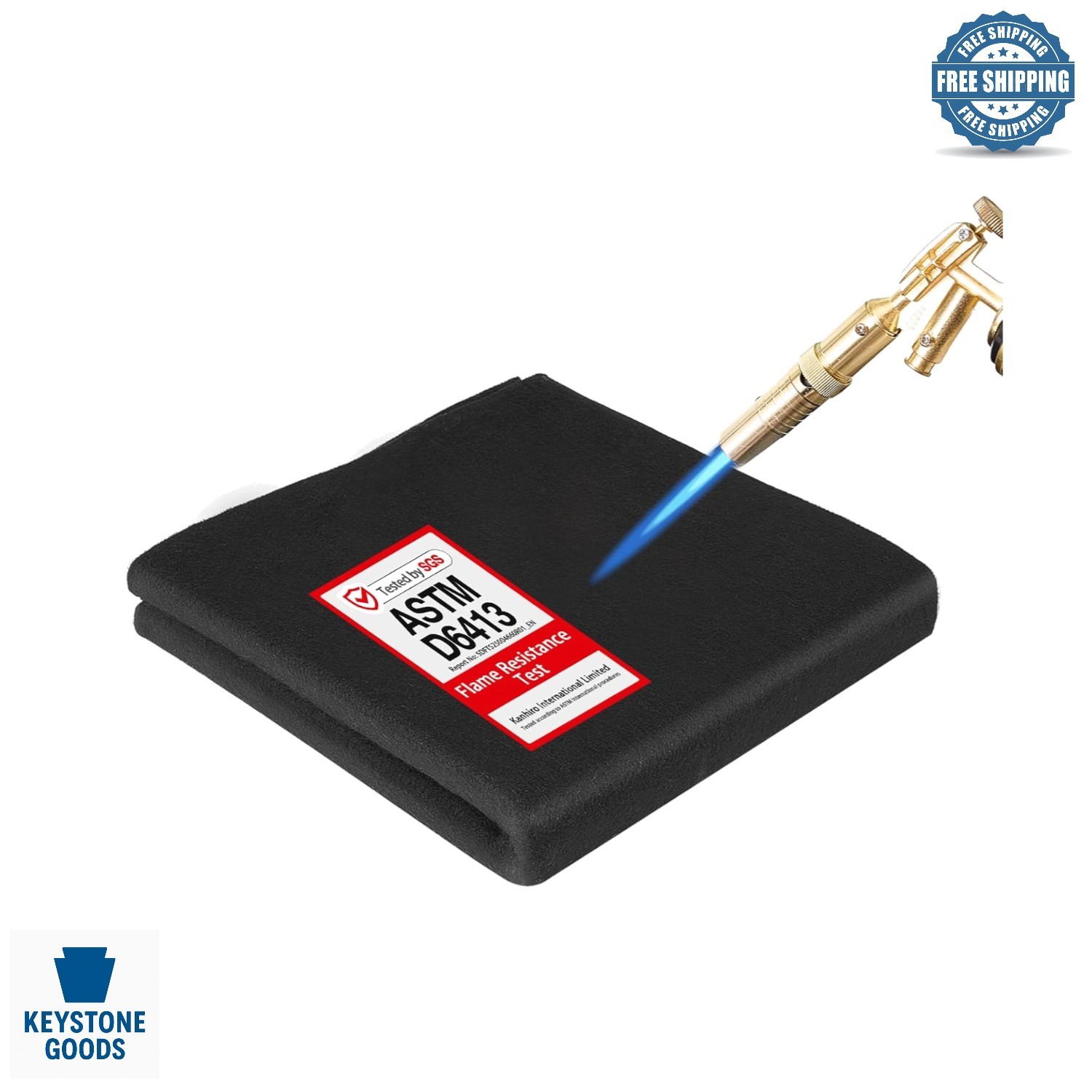 Fireproof Welding Blanket – 12×12 Inch, Heat Resistant Soldering Mat, & SGS …
