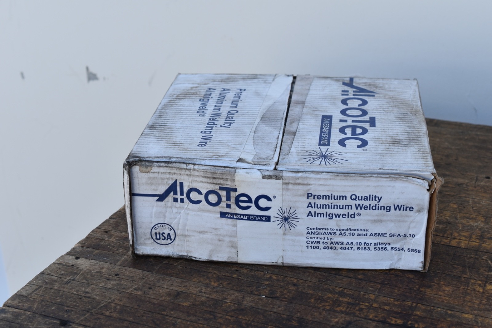 AlcoTec 3/64″ ER5356 Aluminum MIG Wire 16 lb Steel Spool, USA made