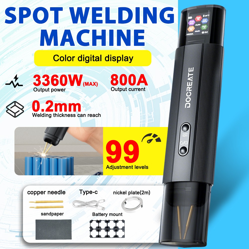 5/10/80/99 Levels Battery Spot Welder Portable Handheld spot welding machine
