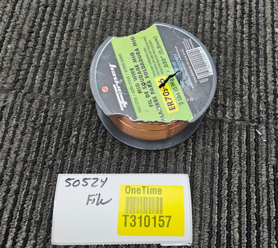 Forney 42291 ER70S-6 Mild Steel MIG Welding Wire, .030″ Dia. 2 lbs. Spool