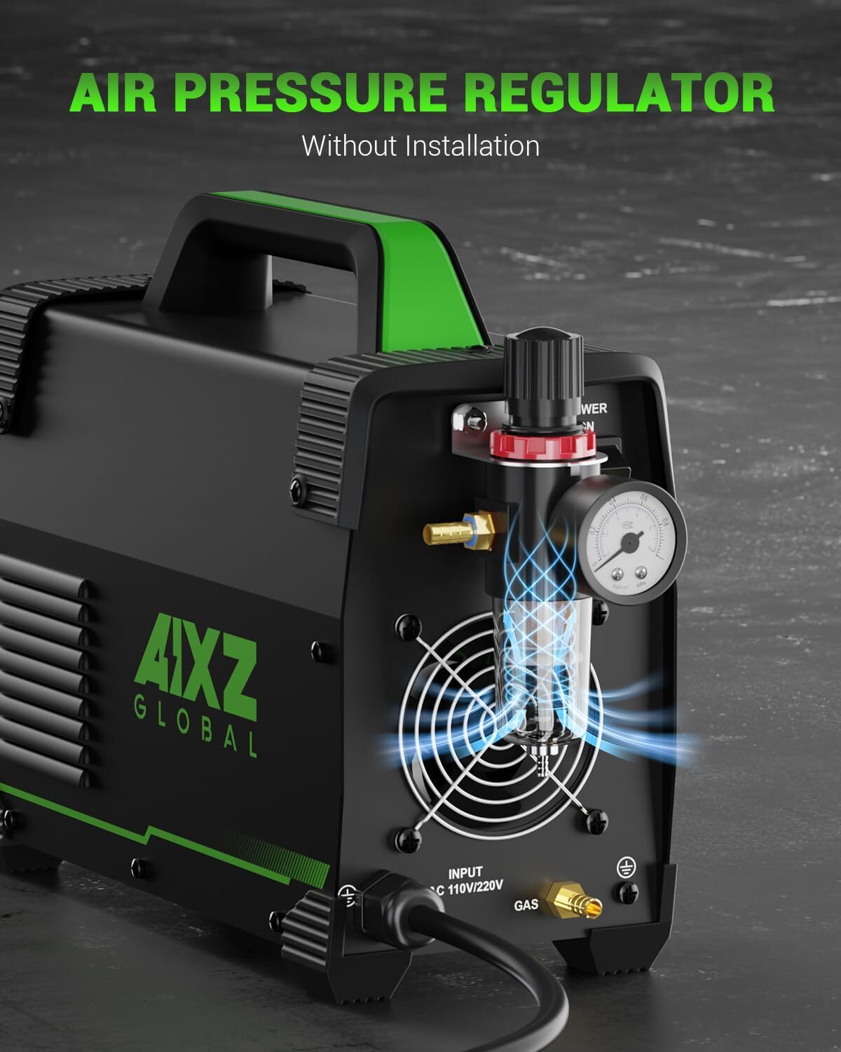 AIXZ 50Amp HF Plasma Cutting Machine Non-Touch Pilot Arc Plasma Cutter 110V/220V
