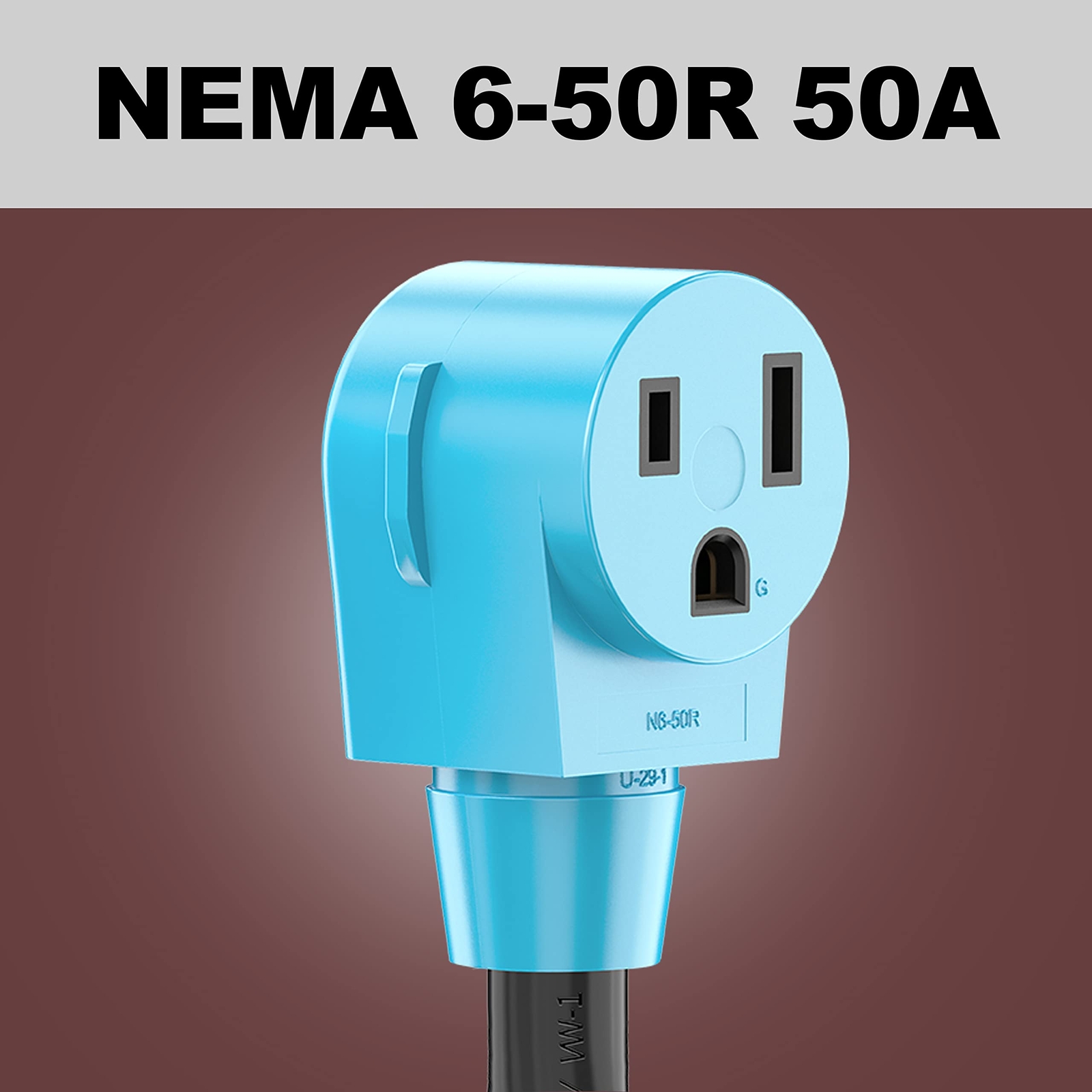 Welder Adapter Cord NEMA 14-50P Male to 6-50R Female 50 Amp Welder Power Adap…