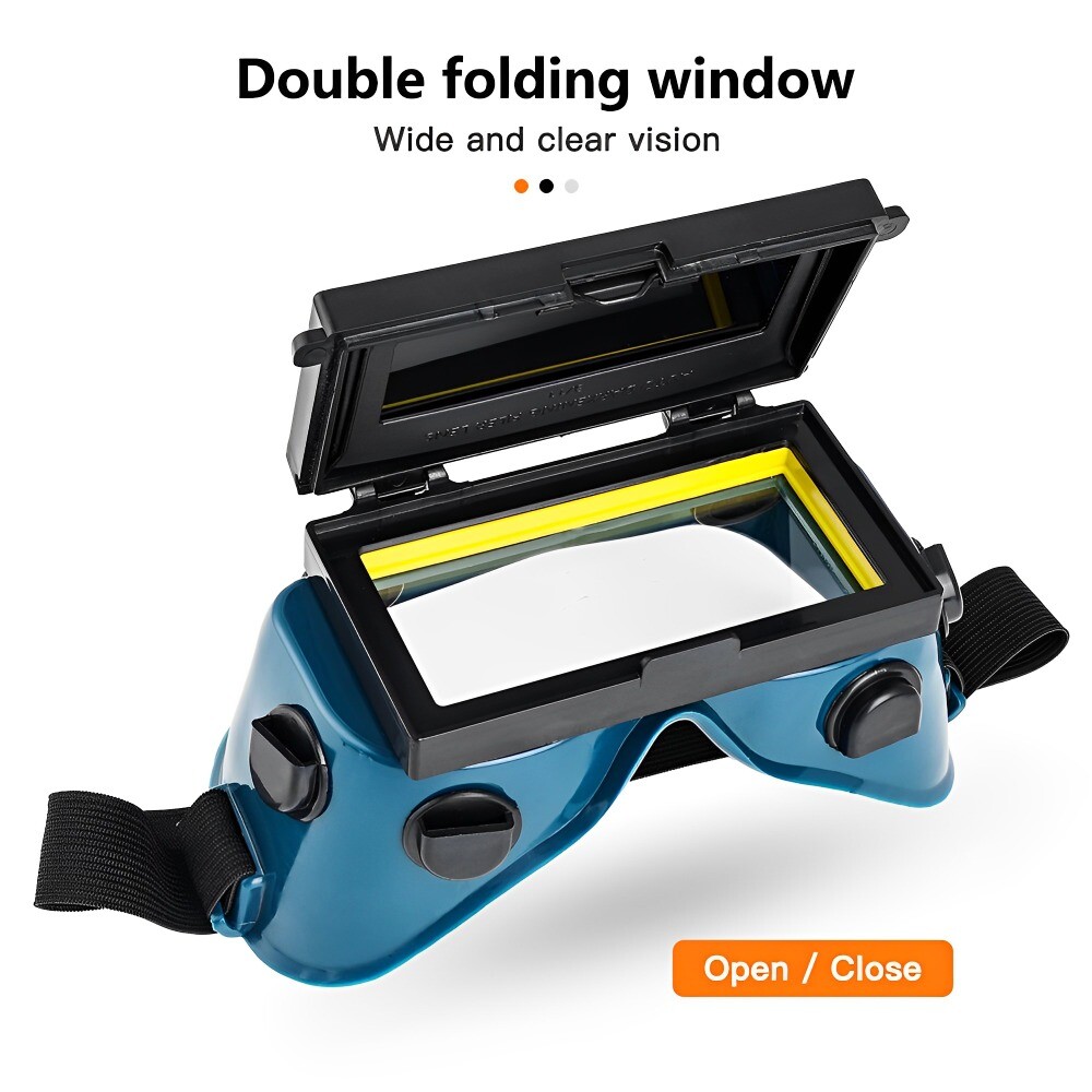 Solar Auto Darkening Welding Helmet Mask Arc Welder Goggles Eyes Face Shield