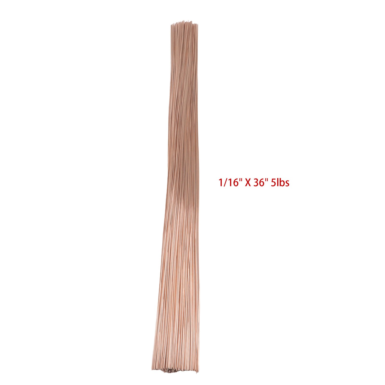ER70S-2 5 LBS 1/16″ x 36″ Carbon Steel Welding Electrode – TIG Filler Rod