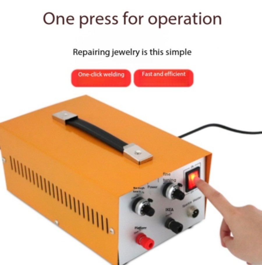 DX-30A Handheld Jewelry Spot Welder Gold Silver Collision Welding Equipment