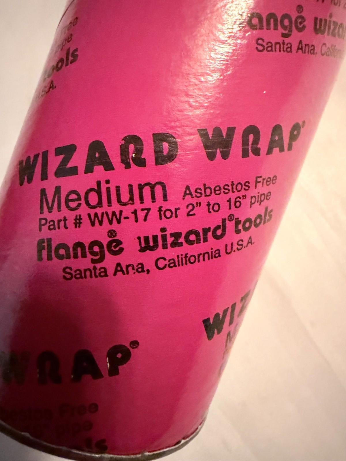 Flange Wizard WW-17 Wizard Wrap Medium 2″ to 16″ pipe pipewrap