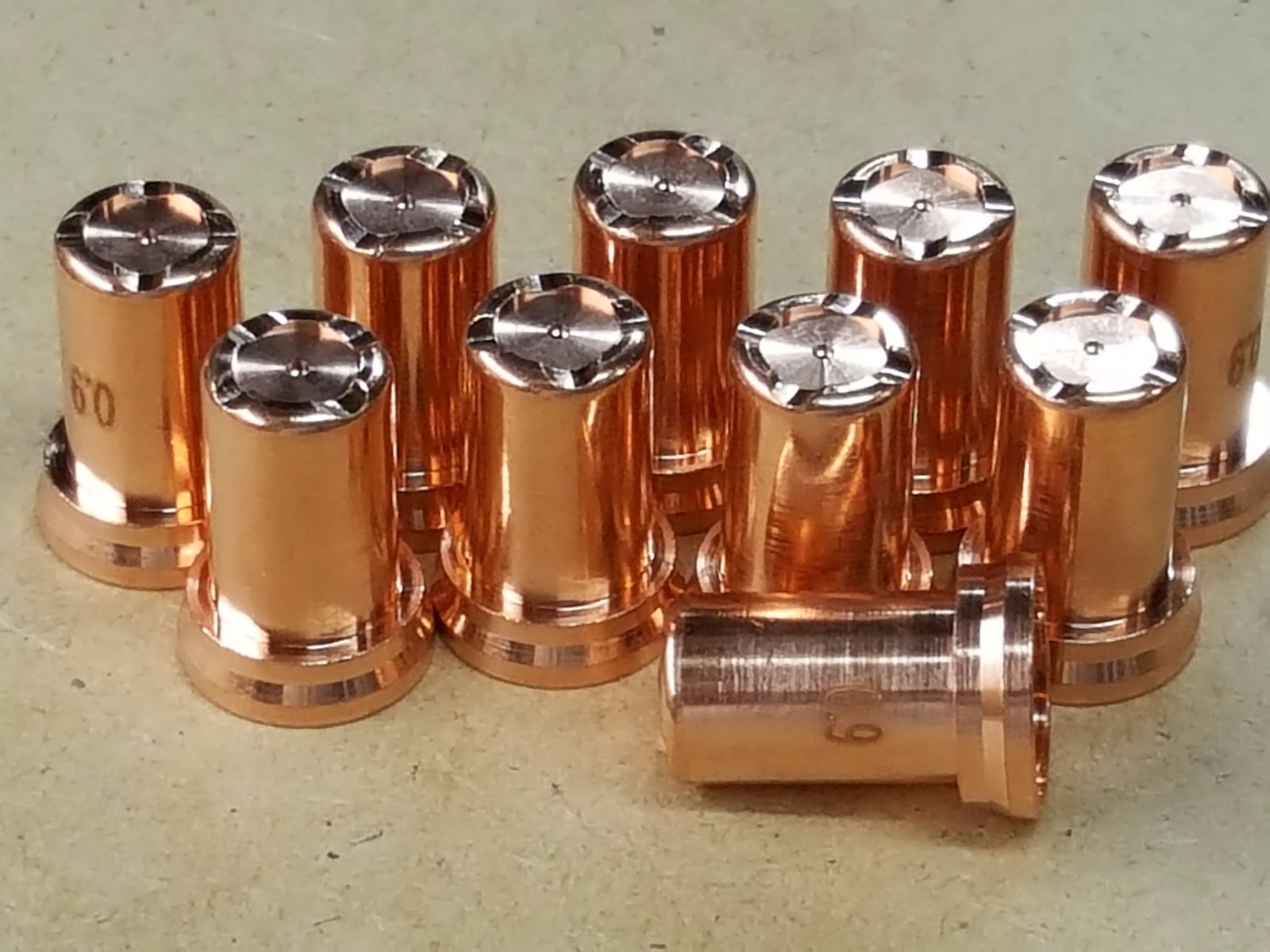 10 x PT-80 Plasma Torch 40A Drag Nozzles PT80 PTM80 iPT-80 iPT80 *US SHIP*
