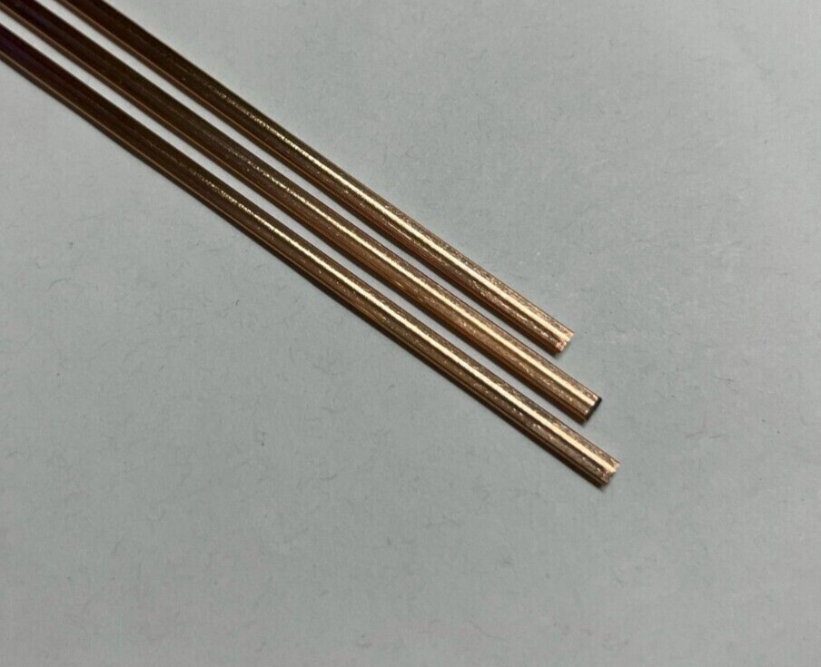 0% Silver Copper Brazing Alloy Rods (3 sticks)