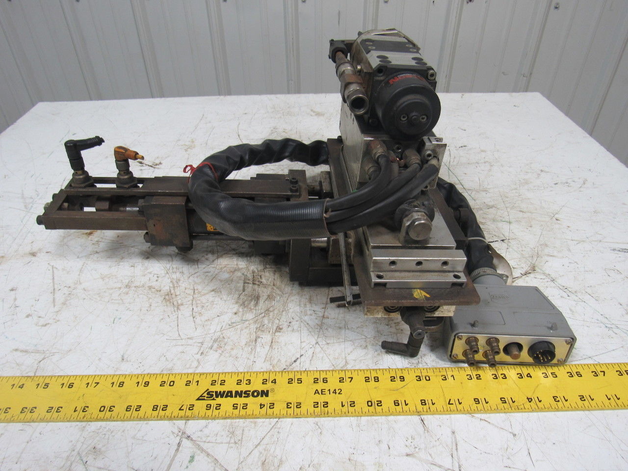 Nelson 751-694-050 Automated Welder w/ Three Linear Slides & Connector Cable