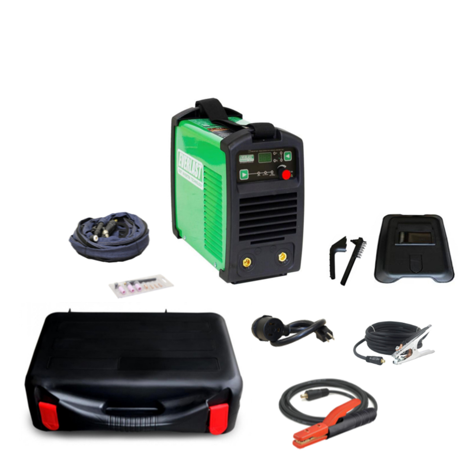 PowerArc 140STi SMAW GTAW Stick 140Amp DC TIG 110/220v Dual Volt Welder Everlast