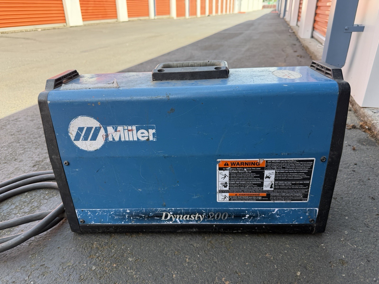Miller Dynasty 200 SD AC/DC TIG Stick Welder 907099 For Parts Repair No Power