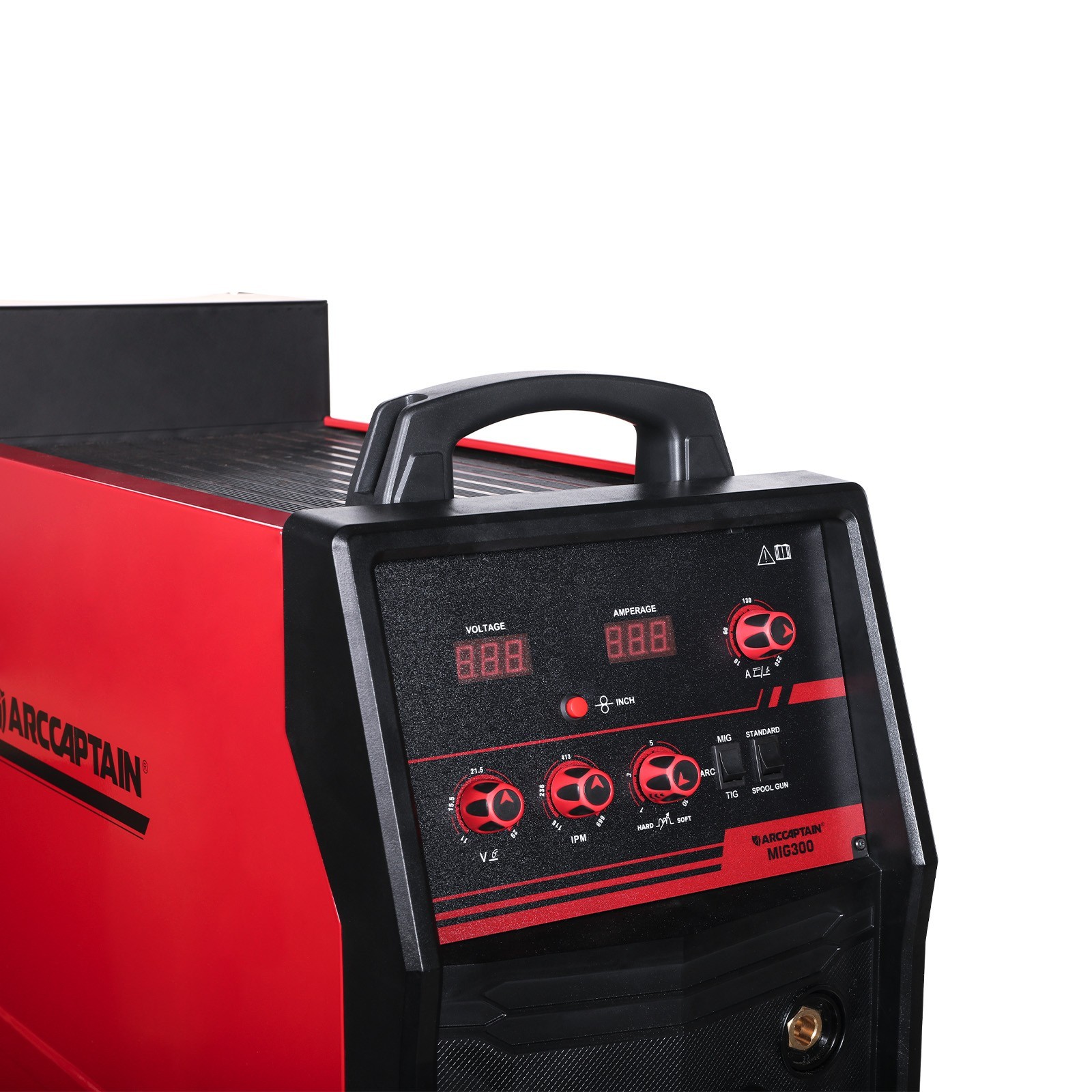 ArcCaptain MIG300 5-in-1 Industrial Welder, 240V, 50Hz/60Hz